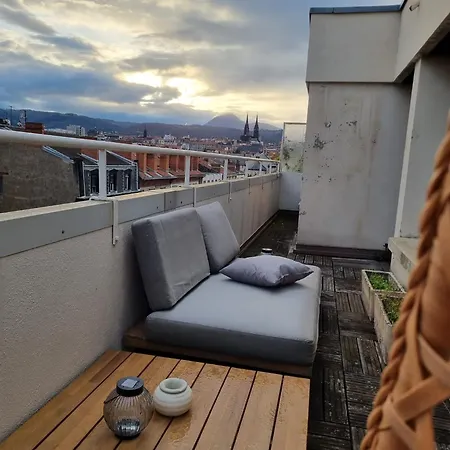 G'Art Deco, 2 Chambres & Terrasses, Gare & Centre * Clermont-Ferrand