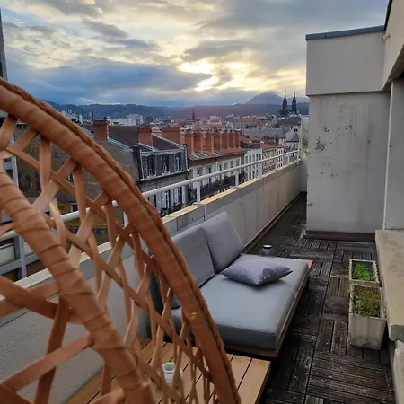G'Art Deco, 2 Chambres & Terrasses, Gare & Centre Clermont-Ferrand