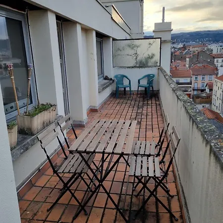 G'art Deco, 2 Terrasses & Vue Puys, Gare & Centre Apartament *
