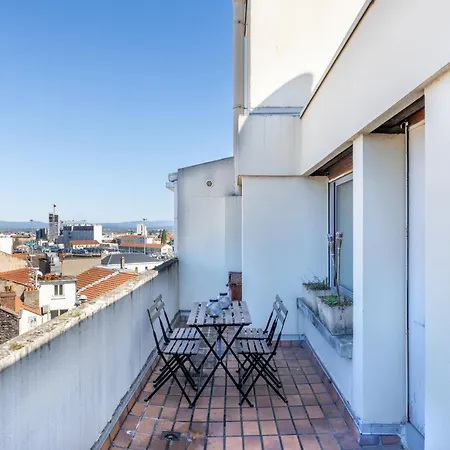 G'Art Deco, 2 Chambres & Terrasses, Gare & Centre * Clermont-Ferrand