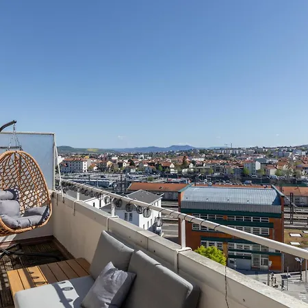 G'art Deco, 2 Terrasses & Vue Puys, Gare & Centre Apartament Clermont-Ferrand