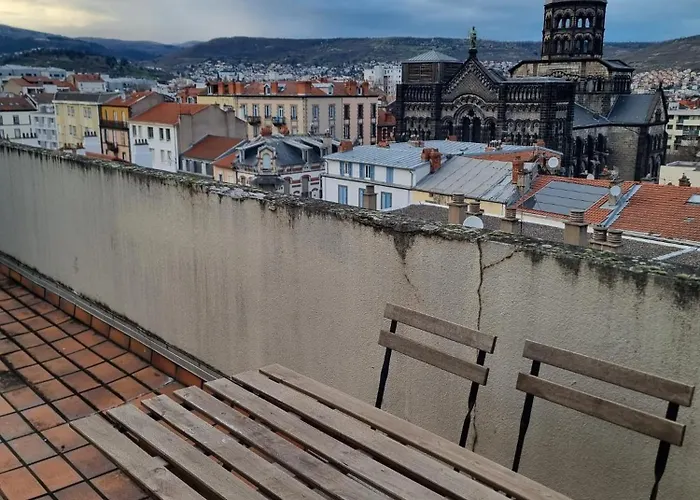 G'art Déco - Clermont, 2 Terrasses&vue Sur Puys Apartamento Clermont-Ferrand