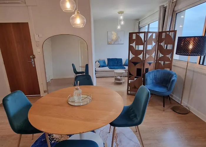 Apartamento G'art Déco - Clermont, 2 Terrasses&vue Sur Puys *