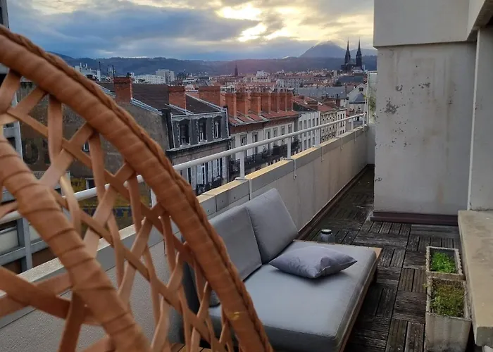 G'art Déco - Clermont, 2 Terrasses&vue Sur Puys Clermont-Ferrand